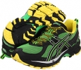 Electric Green/Onyx/Sun ASICS GEL-Kahana 6 for Men (Size 9)