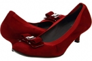 Scarlet Suede Stuart Weitzman Bobo for Women (Size 8)