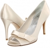 Ivory Satin Stuart Weitzman Bridal & Evening Collection Bowover for Women (Size 11)