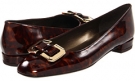 Cognac Aniline Stuart Weitzman Flatiron for Women (Size 7)