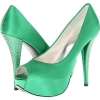 Emerald Satin Stuart Weitzman Bridal & Evening Collection Gloso for Women (Size 8.5)