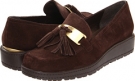 Coffee Velour Stuart Weitzman Mocmoc for Women (Size 11)