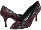 Plum Painted Python Stuart Weitzman Slender for Women (Size 8)