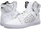 White/White Supra Skytop for Women (Size 9)