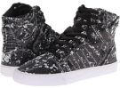 Black/White/Sequence Supra Skytop for Women (Size 6)