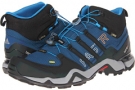 Lead/Solar Blue/Black adidas Outdoor Terrex Fast R Mid GTX for Men (Size 10)