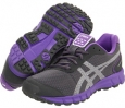 Charcoal Grey/Neon Purple ASICS Matchplay33 for Women (Size 8.5)
