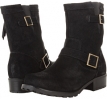 Black Distressed Suede SoftWalk Bellville for Women (Size 7.5)