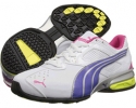 White/Spectrum Blue/Beetroot Purple PUMA Tazon 5 NM for Women (Size 7)