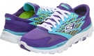 Purple/Blue/Lime SKECHERS Performance GOrun Ride for Women (Size 8)