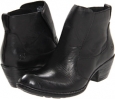 Black Leather Born Tati for Women (Size 6.5)