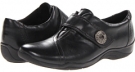 Black Smooth Leather Clarks England Kessa Betty for Women (Size 9)