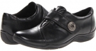 Black Smooth Leather Clarks England Kessa Betty for Women (Size 5.5)