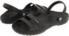 Black/Black Cow Silk Crocs Cleo 2 for Women (Size 8)