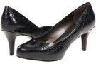 Black Croco Leather Trotters Opal for Women (Size 5.5)