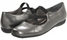 Pewter Soft Nappa Leather Trotters Seeker for Women (Size 7)