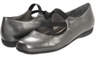 Pewter Soft Nappa Leather Trotters Seeker for Women (Size 5.5)