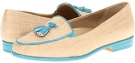 Natural/Turquoise Trotters Leana for Women (Size 12)