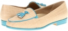 Natural/Turquoise Trotters Leana for Women (Size 5)