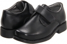 Black Leather Jumping Jacks Kids Danny for Kids (Size 6.5)