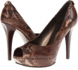 Chocolate Pitone Stuart Weitzman Lille for Women (Size 10)