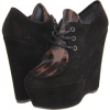 Black Suede Stuart Weitzman Wallis for Women (Size 9.5)