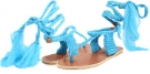 Turquoise Fabric Penny Loves Kenny Drake for Women (Size 7.5)