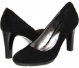 Black Suede Anne Klein Clemence for Women (Size 5.5)