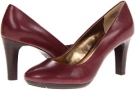 Wine Leather Anne Klein Clemence for Women (Size 8)