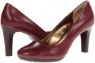 Wine Leather Anne Klein Clemence for Women (Size 7.5)