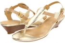 Light Gold/Sand Gold Painted Snake Nine West 7Helm for Women (Size 9)