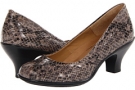 Grey Ginger Snake Print Softspots Salude for Women (Size 8)