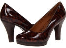 Cinnamon Leopard Patent Sofft Broadway for Women (Size 7.5)