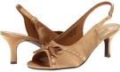 Bronze Satin Annie Mozart for Women (Size 6.5)