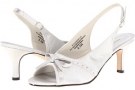 Silver Satin Annie Mozart for Women (Size 6.5)