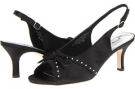 Black Satin Annie Mozart for Women (Size 8)