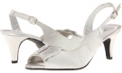 Silver Satin Annie Maison for Women (Size 9.5)