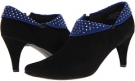 Black Velvet Suede/Royal Velvet Annie Belfast for Women (Size 8)