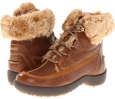 Cappucino Lagoon/Ash Brown Sporty Suede/Shearling Blondo Alpine for Women (Size 6)