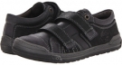 Black Distressed Leather Aster Kids Unanium for Kids (Size 12)