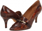 Rust Multi Donald J Pliner Tacey for Women (Size 8)