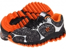 Black/Vibrant Orange/SU2C Mesh/Synthetic Leather K-Swiss Tubes 100 Dustem for Men (Size 7)