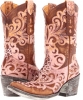 Pink/Brass Old Gringo Linda Lou for Women (Size 8)