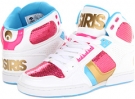 White/Pink/Gold Osiris NYC83 Slim for Women (Size 10.5)