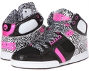 Black/Pink/White Osiris NYC83 Slim for Women (Size 8)