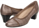 Taupe Met. Kid/Taupe Suede Munro American Jillian for Women (Size 12)