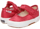 Red Superga Kids 2769 LameJ for Kids (Size 6.5)