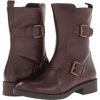 Dark Brown Leather Enzo Angiolini Sinley for Women (Size 10)