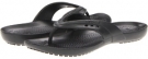 Black Crocs Kadee Flip-Flop for Women (Size 6)