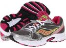 Grey/Pink/Citron Saucony Cohesion 6 W for Women (Size 7.5)